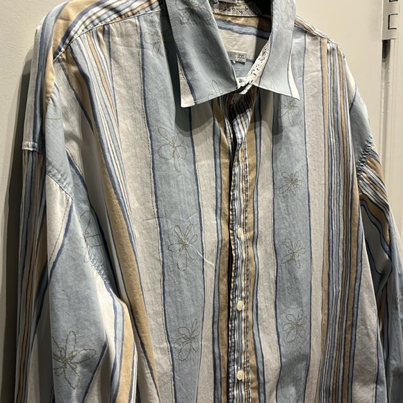 Burma Bibas 90’s Vintage Long Sleeve Button Down XXL - Picture 3 of 7